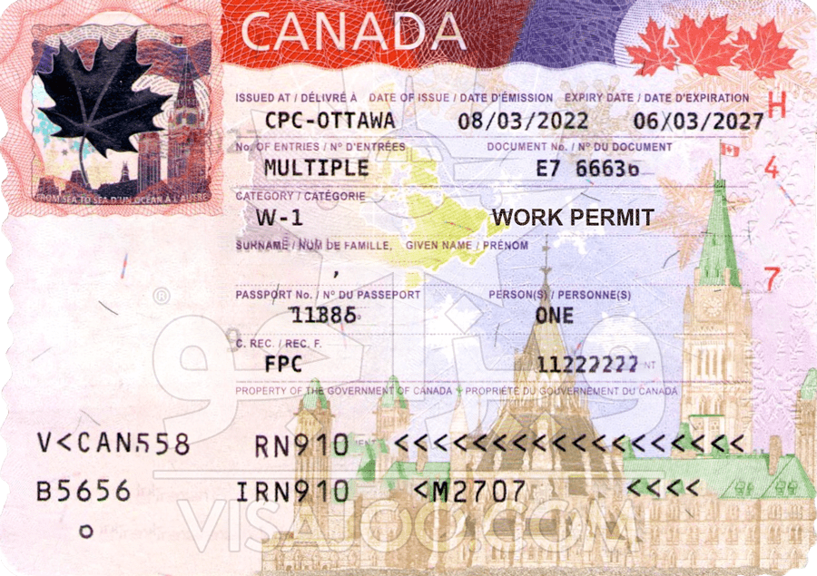 ویزای کار کانادا